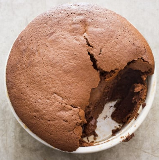 Chocolate soufflé 