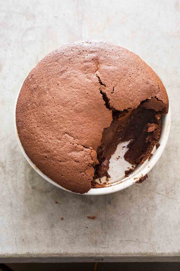 Chocolate soufflé