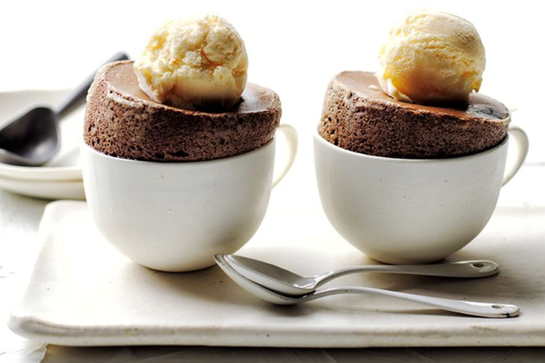 Chocolate soufflé