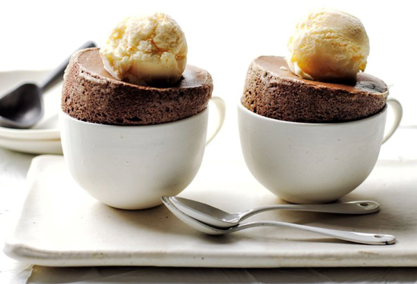 Chocolate soufflé
