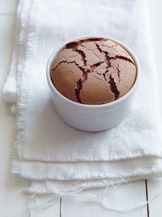 Chocolate soufflés