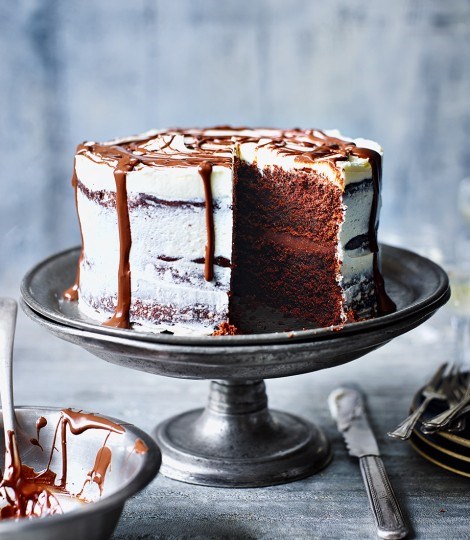 Chocolate soured cream cake