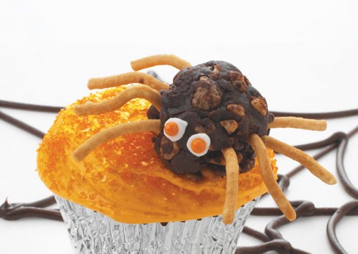Chocolate spiders