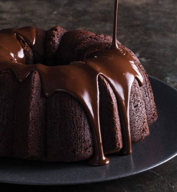 Chocolate-stout bundt cake