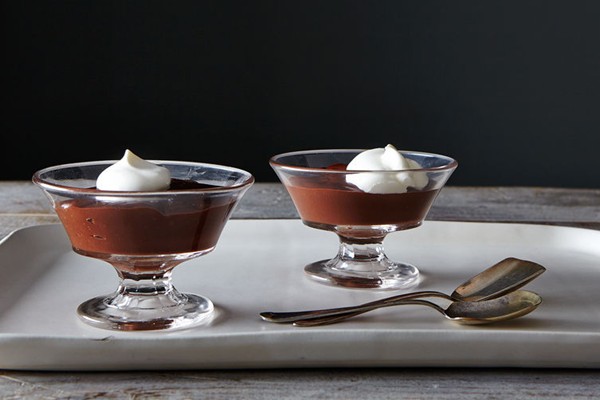 Chocolate stout pudding