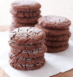 Chocolate sugar cookies