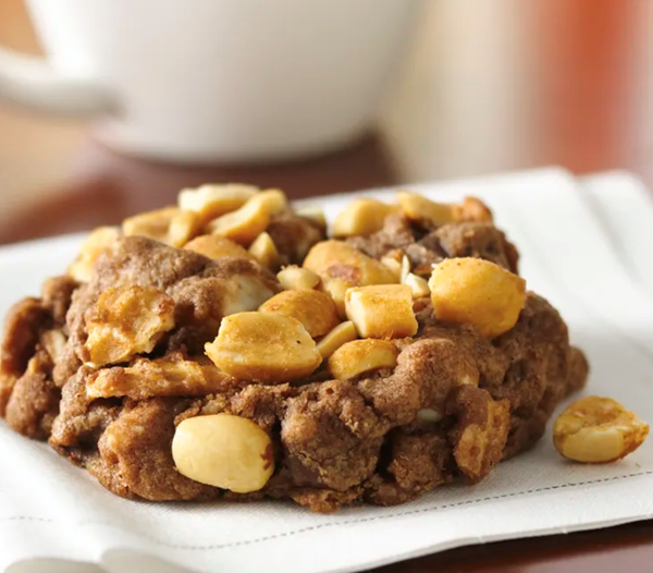 Chocolate sundae-cone cookies