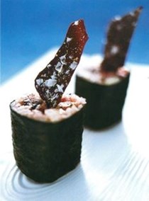 Chocolate sushi
