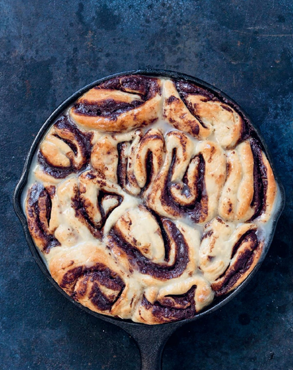 Chocolate swirl rolls