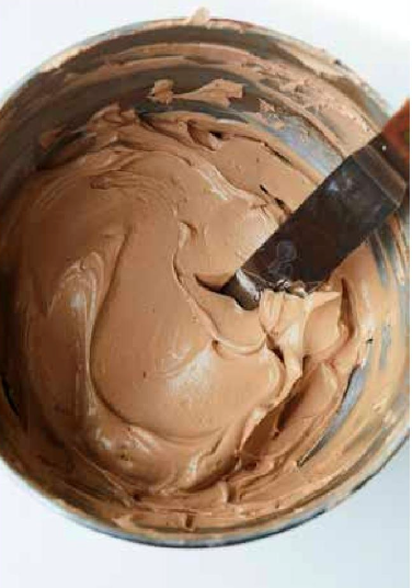 Chocolate Swiss meringue buttercream