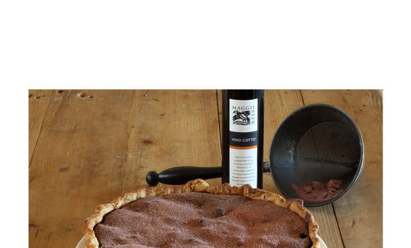 Chocolate tart