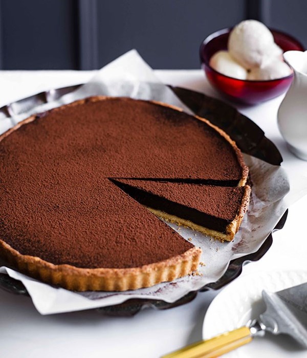 Chocolate tart