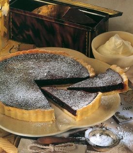 Chocolate tart
