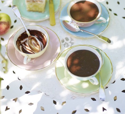 Chocolate tea pots