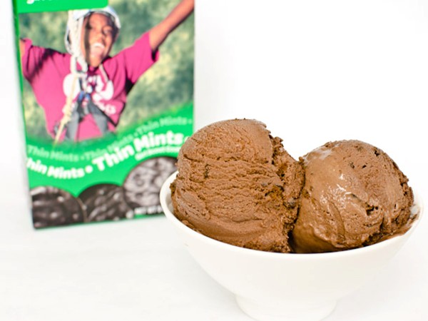 Chocolate Thin Mint ice cream