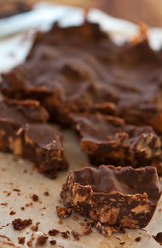 Chocolate tim tam hedgehog (no-bake cake)