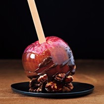 Chocolate-toffee apples