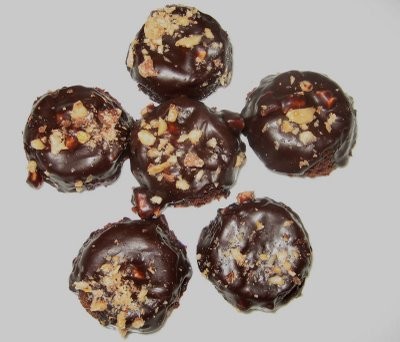 Chocolate toffee brownie bites