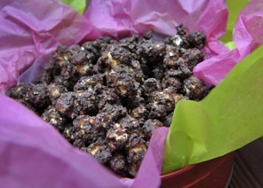 Chocolate toffee popcorn 