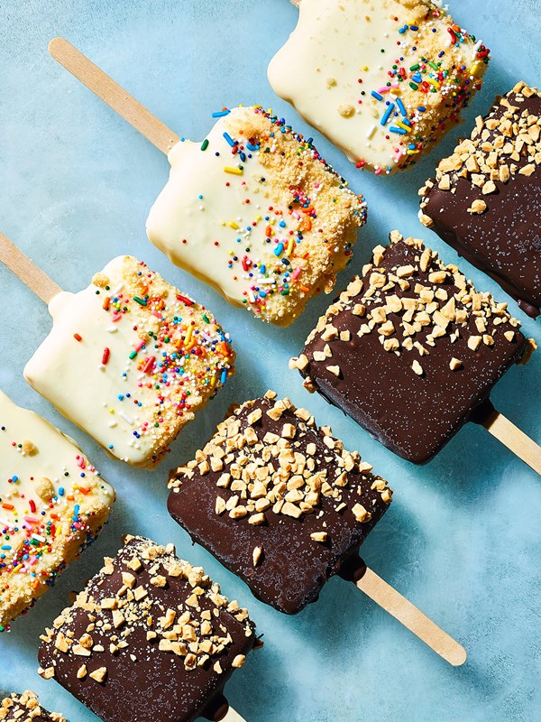 Chocolate-toffee squares