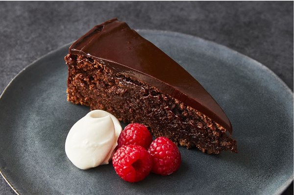 Chocolate torte [Shaun Hill]