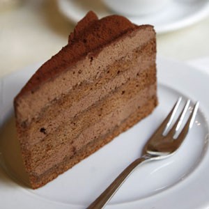 Chocolate truffle cake (Trüffeltorte)