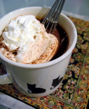 Chocolate truffle coffee