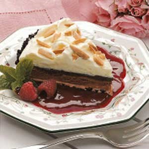 Chocolate truffle pie