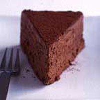 Chocolate truffle slice
