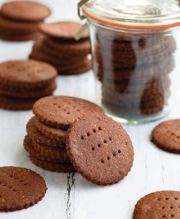 Chocolate wafer cookies