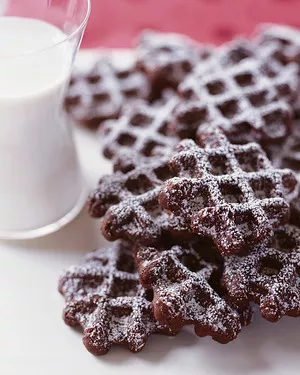 Chocolate waffles