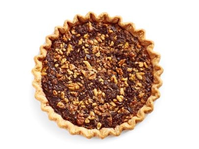 Chocolate-walnut pie