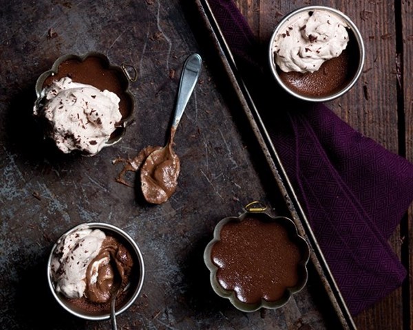 Chocolate whipped cream