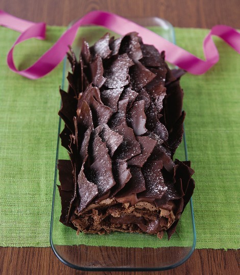 Chocolate Yule log