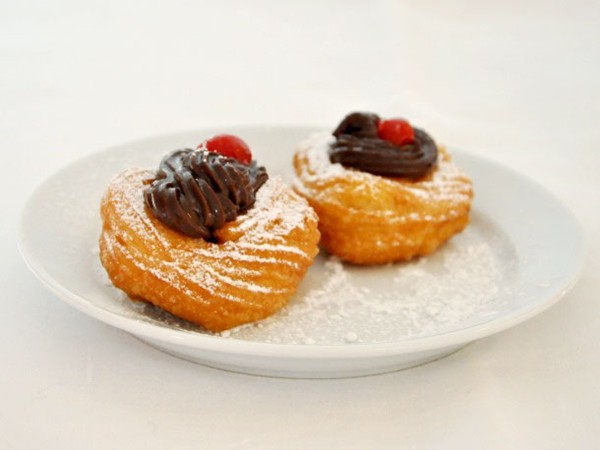 Chocolate zeppole di San Giuseppe