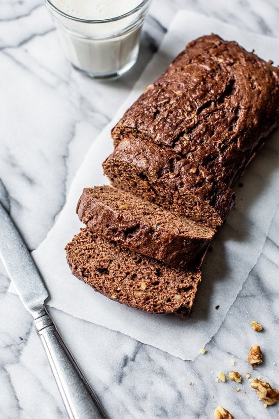 Chocolate zucchini bread