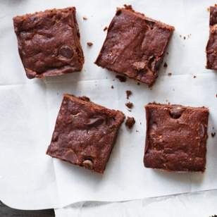 Chocolate-zucchini brownies