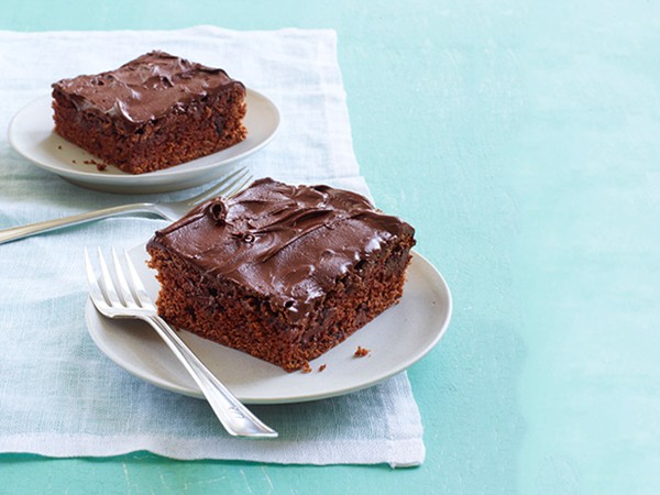 Chocolate-zucchini cake