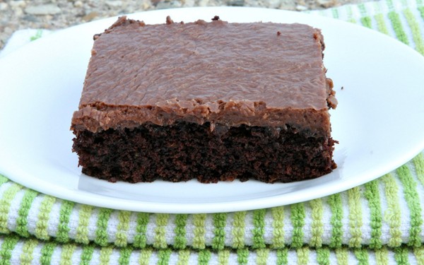 Chocolate zucchini cake
