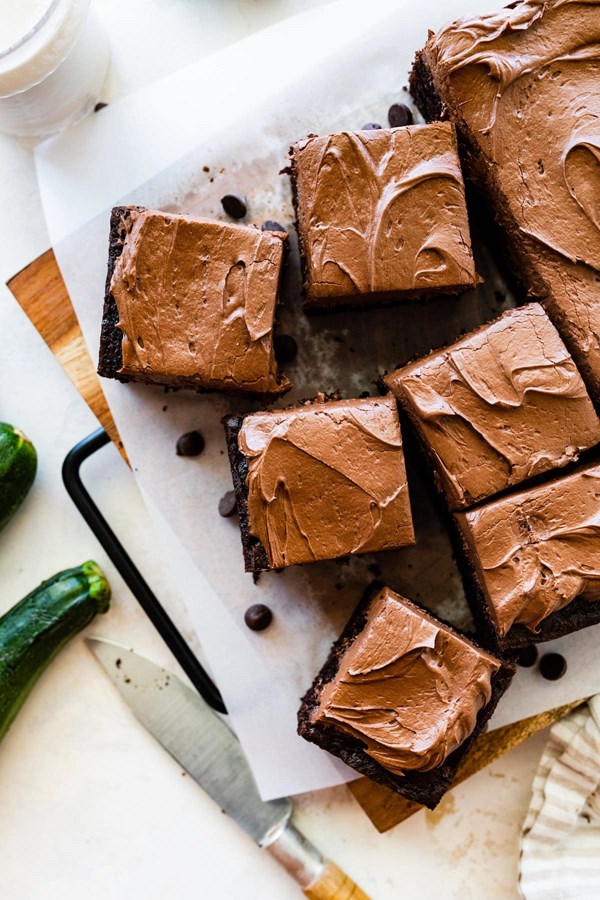 Chocolate zucchini cake