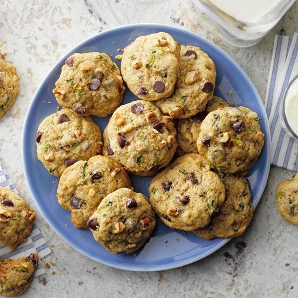 Chocolate zucchini cookies