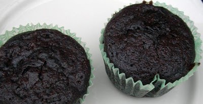 Chocolate zucchini muffins