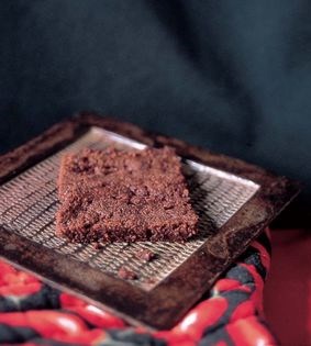Chocolaty, spicy brownies