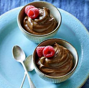 "Chocomole" pudding