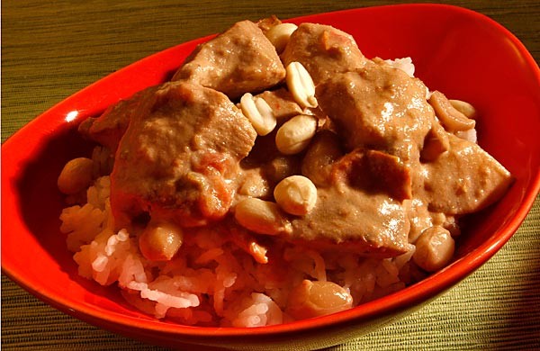 Cholada Thai's massaman curry with chicken 