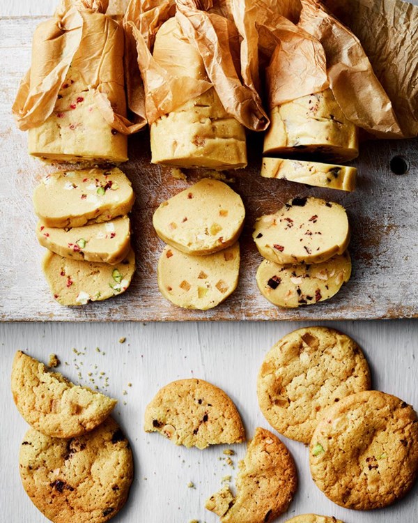 Choose-your-flavour freezer cookie logs