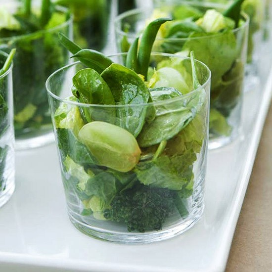 Chopped green salad