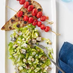 Chopped tandoori chicken salad