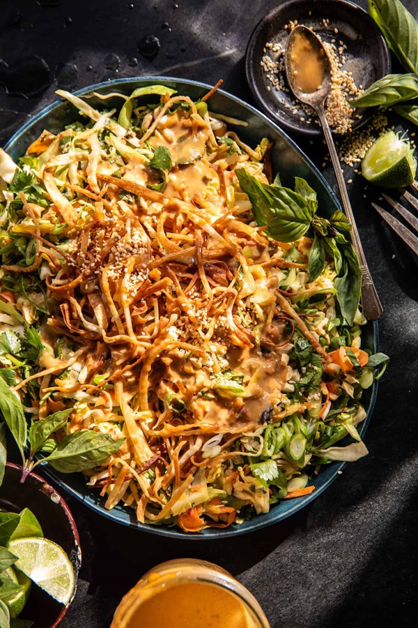 Chopped Thai crunch chicken salad
