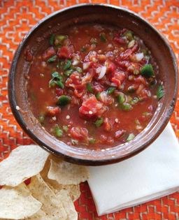 Chopped tomato salsa (Pico de gallo)